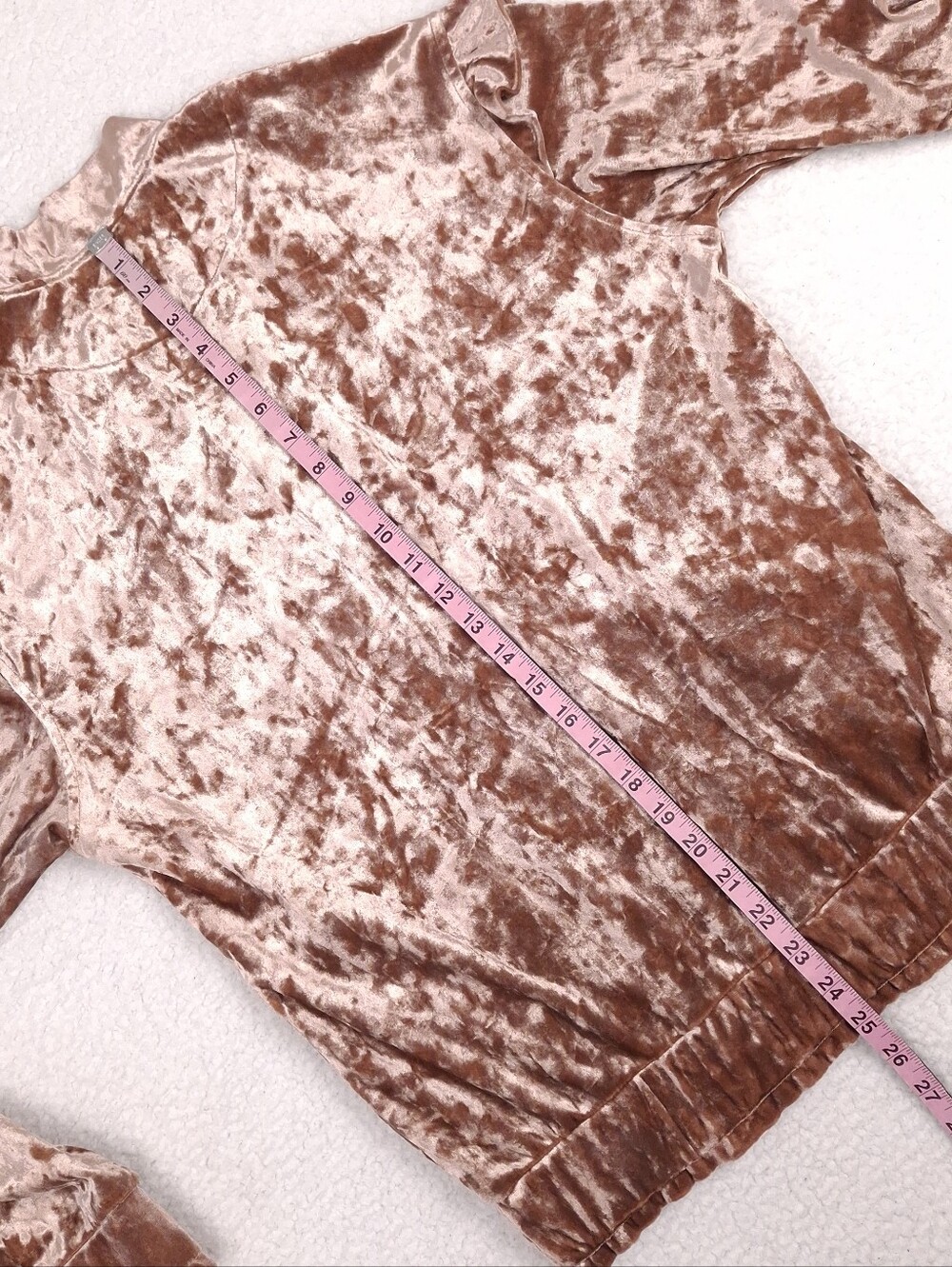 Anthropologie Sabina Musayev crushed velvet bomber jacket romantic blush pink - Picture 7 of 11